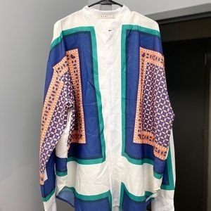 Mnmlla Mandarin Collar Shirt | Poshmark